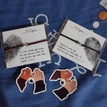 Product Review of Nona Moon | Gelang Couple Infinity (Black-Red) Bracelets | Couple, Love, Soulmate from m**🌷 0