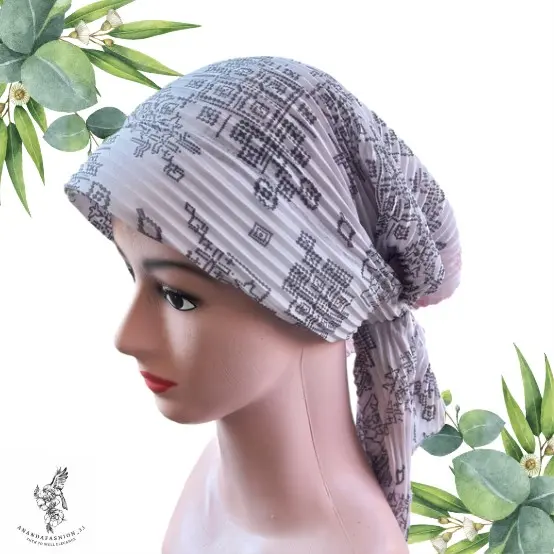 Kupluk Kerpus Ciput Topi Plisket Wanita Cantik - Model Terbaru Hat Instan Kerudung 0