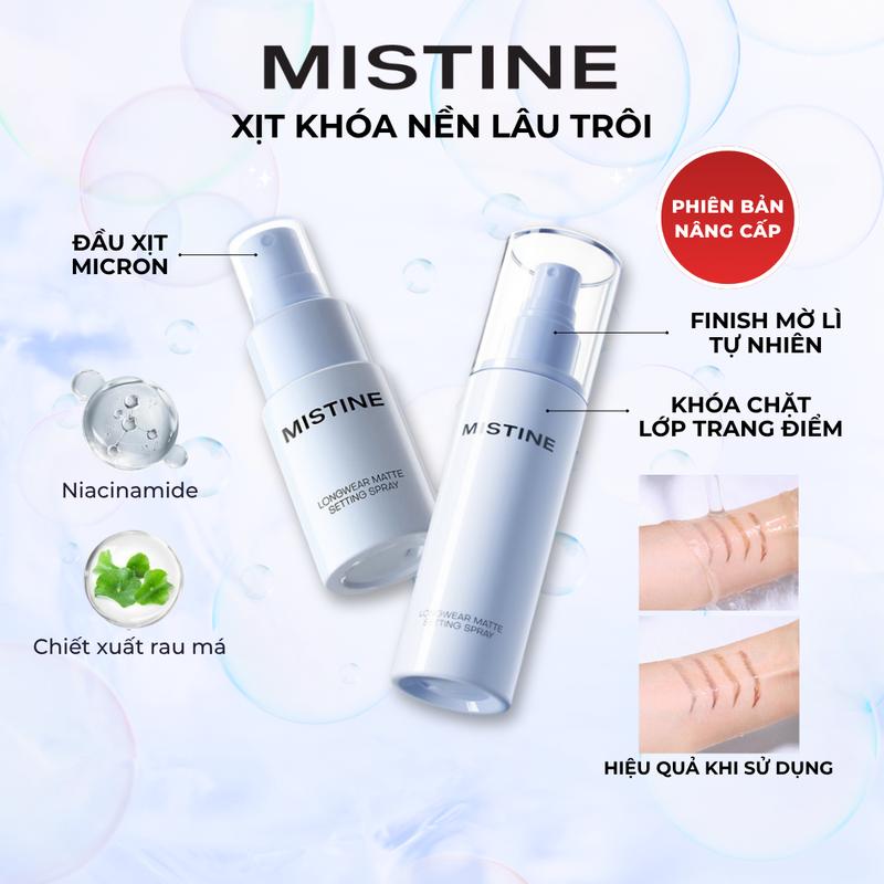 COD Xịt Khoá Nền Kiểm Soát Dầu Lâu Trôi MISTINE