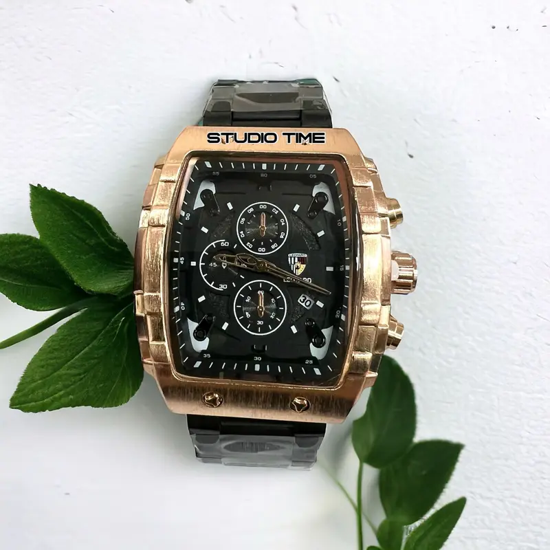 (LEOPARD A21) Jam Tangan LEOPARD Original Chrono  Sport Stanless Stell Water Resist A21 3