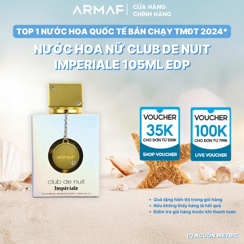 [25.07] Nước hoa nữ ARMAF Club de Nuit Imperiale EDP 105ml [HĐT]
