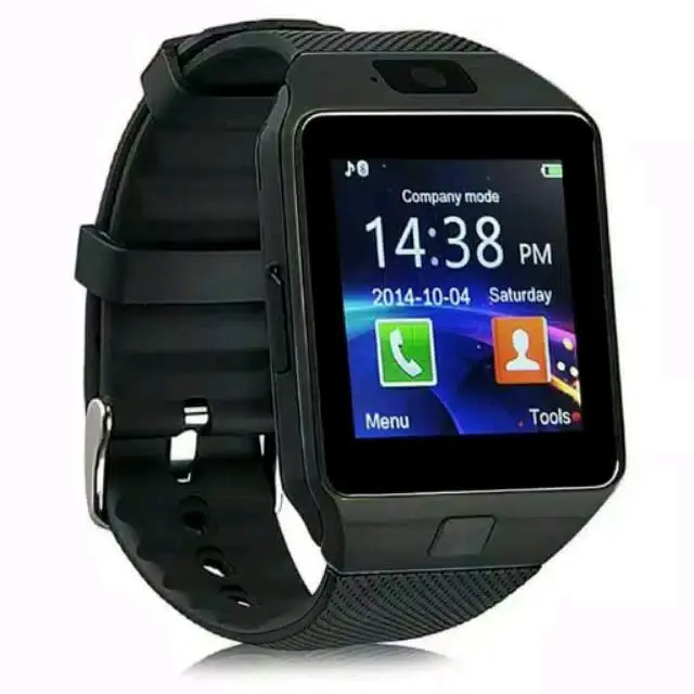 Smartwatch Dz09 Jam Tangan pintar U9 ready 3 warna pilihan Black - Brown Gold - Silver - Bluetooth  Lcd Screen 0