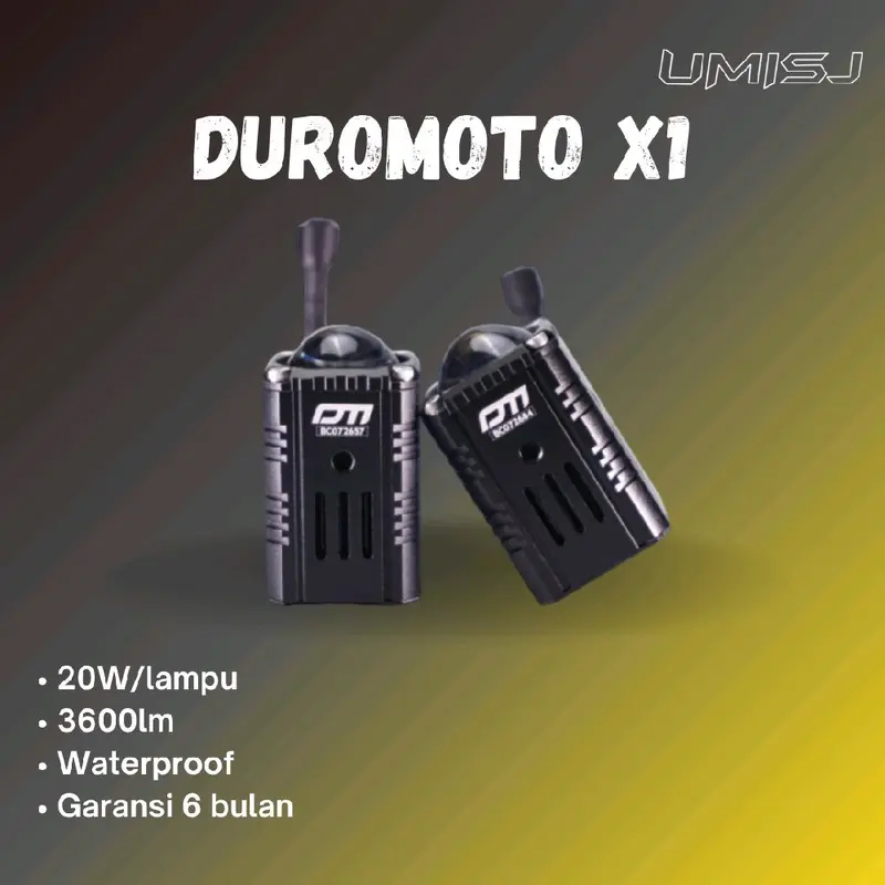 Duromoto X1 Lampu Tembak Sorot 20W 0