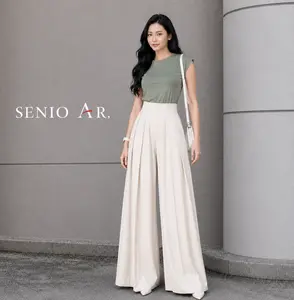 Lavy Nayzara Pants – Celana Kulot Wanita Highwaist Korean Style Celana Kerja Formal