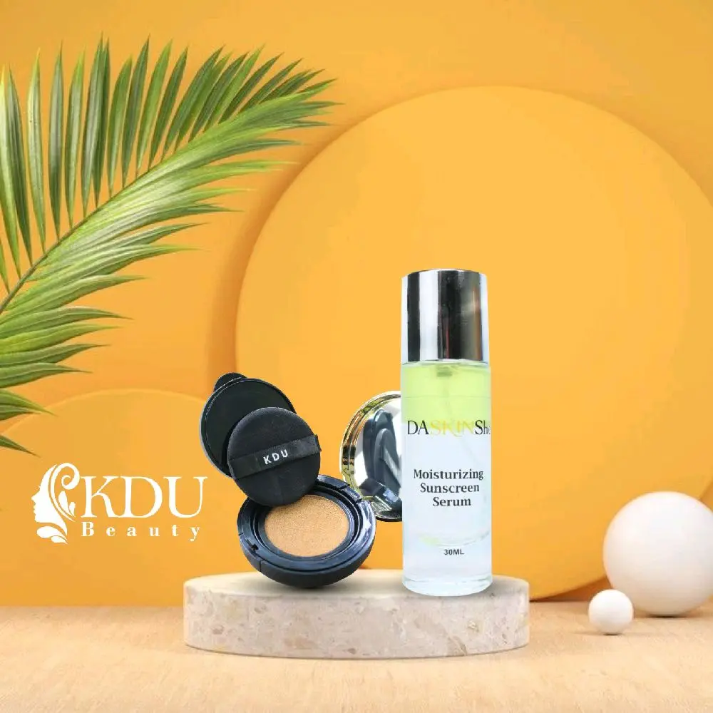 Glass Skin Cushion KDU Beauty dan 1 SUNSCREEN 3 LAYER Daskinshe