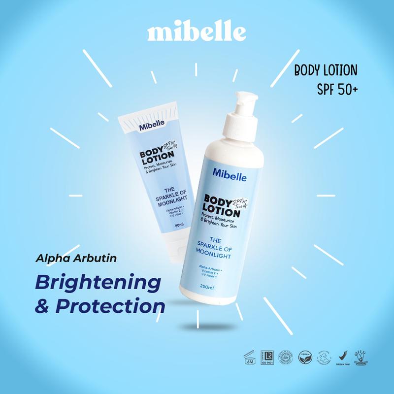 Mibelle Body Lotion SPF 50+ Tone Up The Sparkle of Moonlight 0