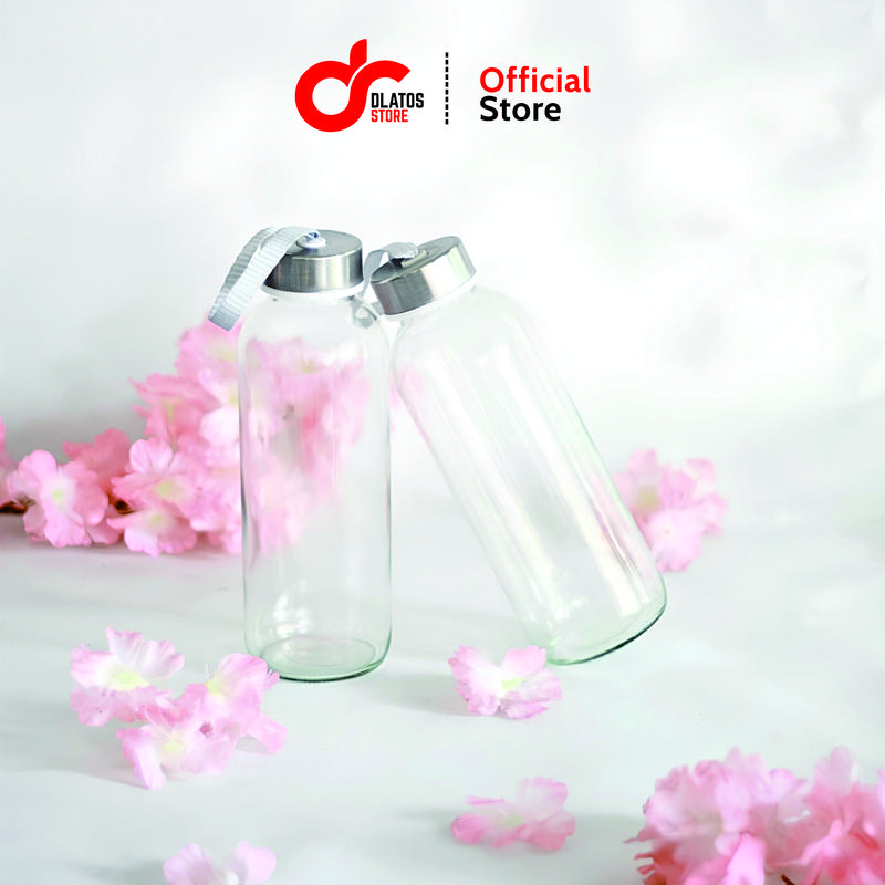 Terlaris | Botol Kaca 420ml | Botol Souvenir Bening 0