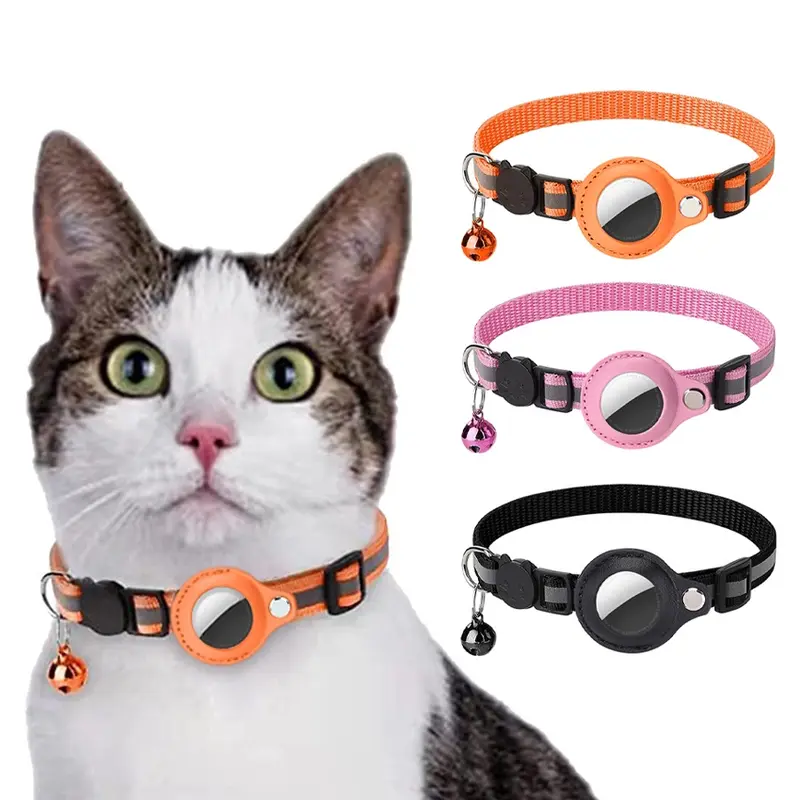 Pet Apple AirTag Kalung Collar Kucing Airtag GPS Tracker Anti Theft Anjing Kucing 5