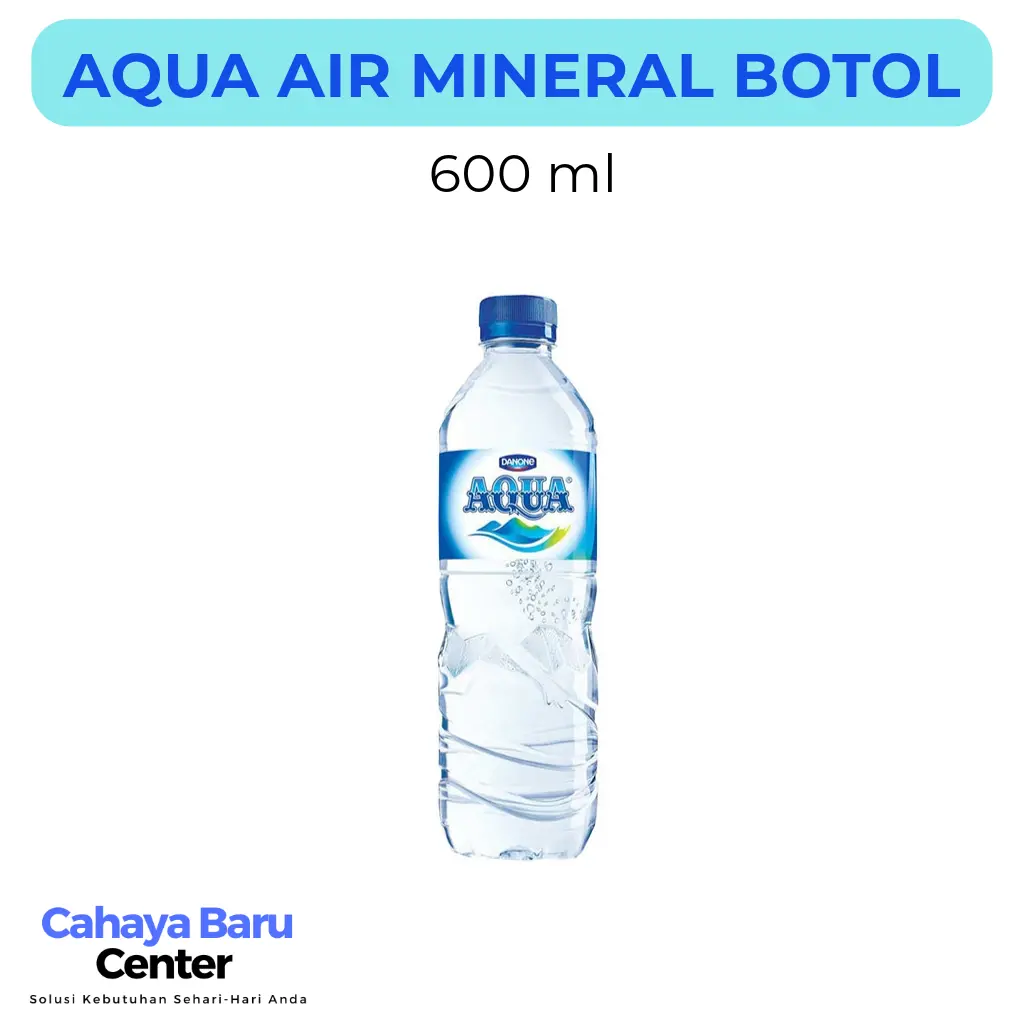 AQUA Air Mineral Botol 600 ml