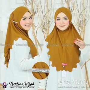 Hijab Jelita Manik Jersey Premium Terlaris