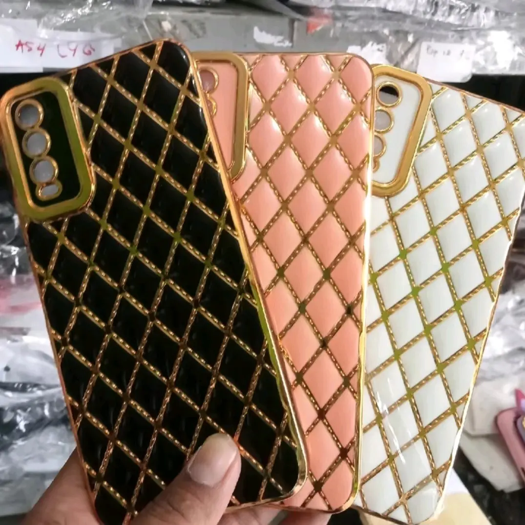 Casing Mewah Viv0 Y20 Y12s Softcase Chrome Case Silikon Ponsel