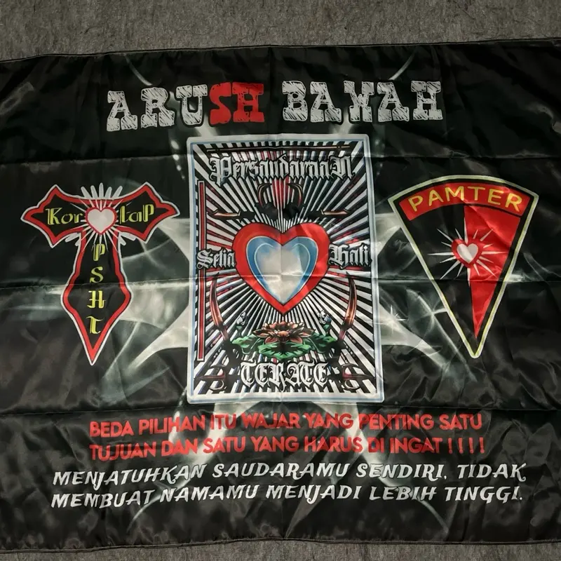 mini flag PSHT Arush Bawah 150x100