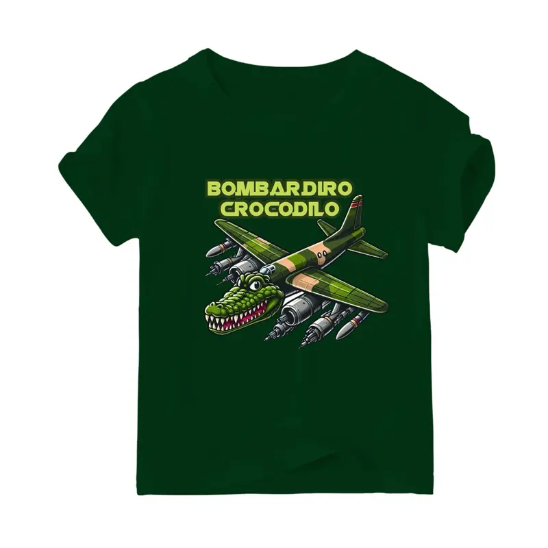 Kaos Anak Viral Anomali Bombardiro Crocodilo 4