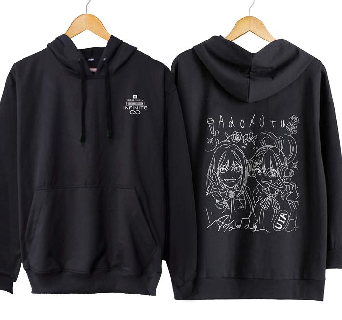 Hoodie Jumper Uta Hoodie One Piece Film Red Movie Uta Hoodie Pink
