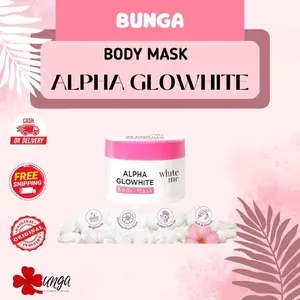 BUNGA- Alpha Glowhite White Inc Body Mask/ Body Mask Alpha Glowhite