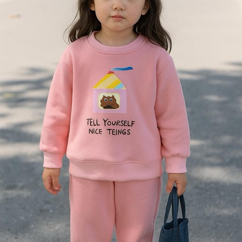  Bộ quần áo thu đông cho bé gái 13-32kg chất nỉ bông mẫu Mèo Nâu. Bộ cho bé trai và bé gái Sét bộ cho bé quần  áo  cho  bé  gái đồ  hàn  cho  bé  gái bộ  đồ  lông  cho  bé  gái bé  thu  quảng  châu quần  bò  ống  rộng  cho  bé  gái set  đồ  bé  gái 