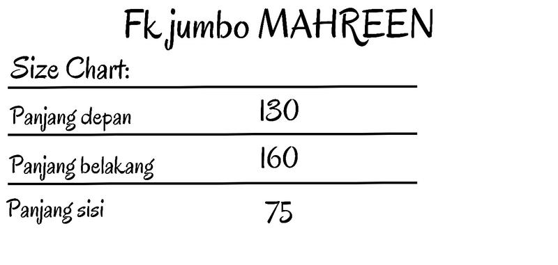Product Introduction of FRANCHKHIMAR MAHREEN JUMBO ANTI UV BY FQUEENSHA   Kerudung Syari Muslim 0