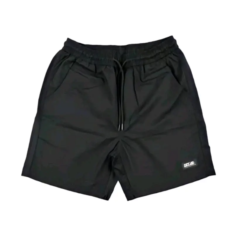 Celana Pendek Boardshort Hitam Terlaris - Bahan Micro Suede celana pendek Casual 4