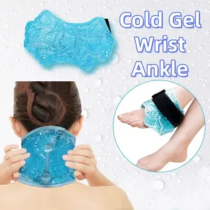 Hot And Cold Wrist Ankle Wrap Gel Beads Kompres Hot And Cold For Achilles-tendonitis Bantal Terapi Kompres Hangat Panas Dingin