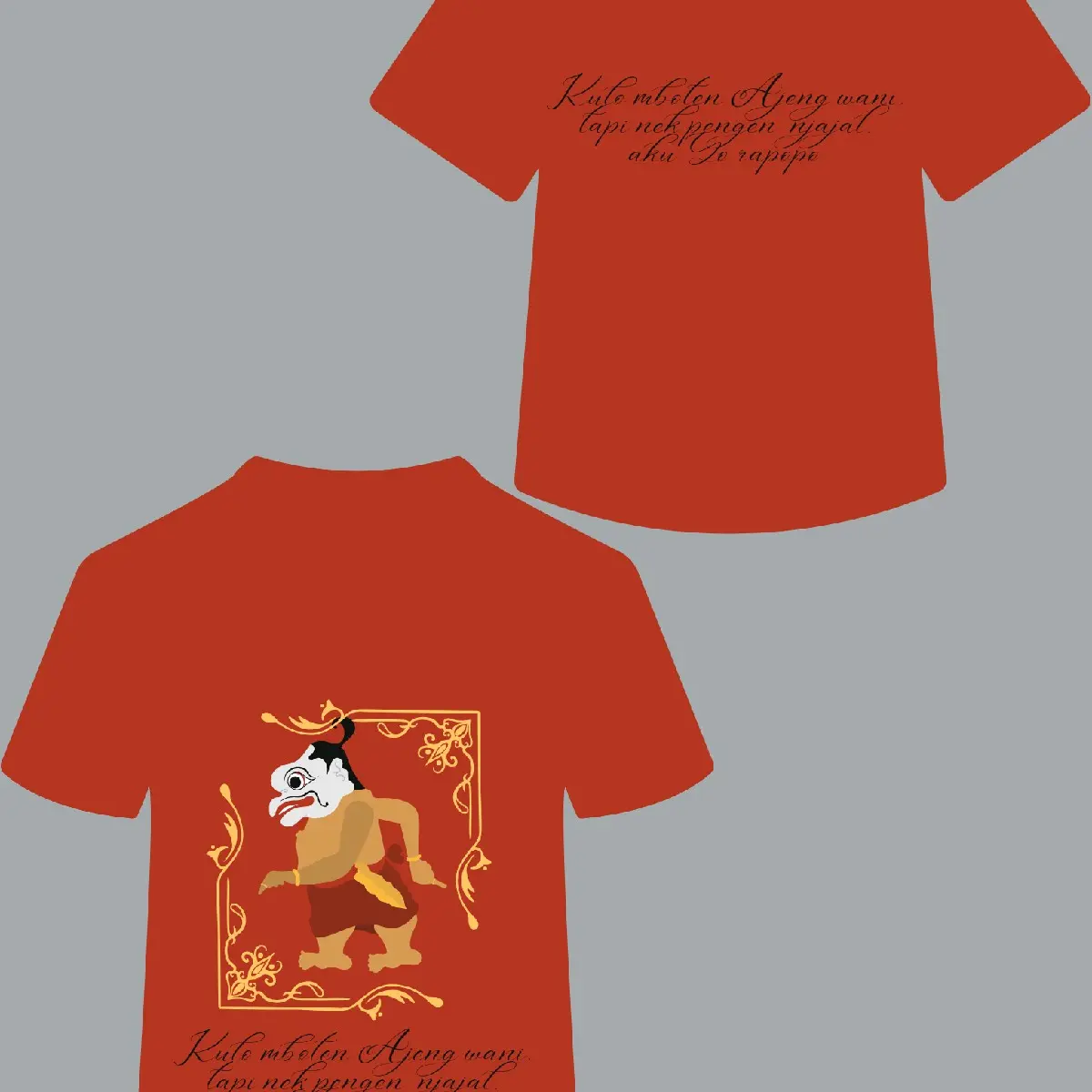 KAOS SABLON/KAOS KATA-KATA/KAOS CUSTOM/KAOS GAMBAR