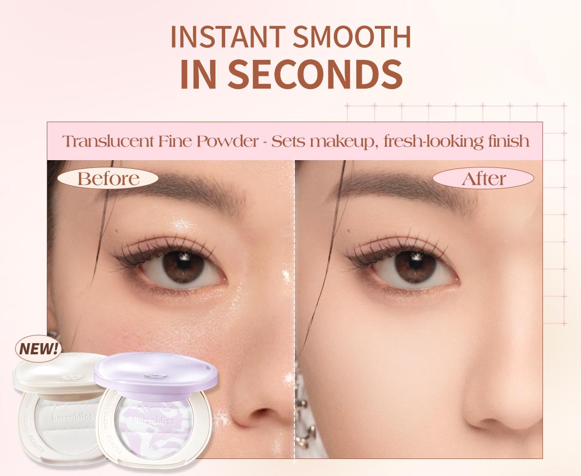 【EXCLUSIVE】BNB barenbliss Bloomatte Fine to Refine Compact Powder 6g | Instant Oil Control 24 Jam Menahan Minyak Bedak Tabur Bedak Padat Translusent Powder Kosmetik Ringan Tahan Lama Matte Finish Menghaluskan Pori Non-Clogging Non-Comedogenic 【EXCLUSIVE】BNB barenbliss Bloomatte Fine to Refine Compact Powder 6g | Instant Oil Control 24 Jam Menahan Minyak Bedak Tabur Bedak Padat Translusent Powder Kosmetik Ringan Tahan Lama Matte Finish Menghaluskan Pori Non-Clogging Non-Comedogenic