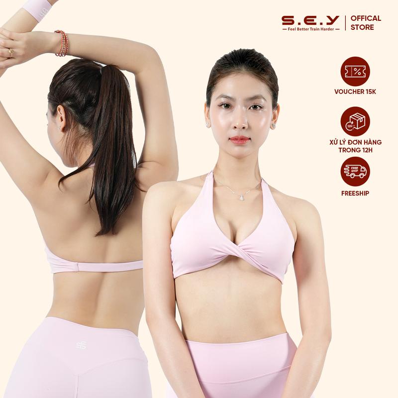Áo Bra Sport Nữ SEY LUX BRA quai yếm xoắn ngực