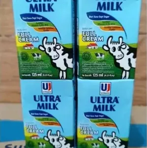 Ultra Milk Susu UHT Full Cream 125 ml (isi 8 pcs)