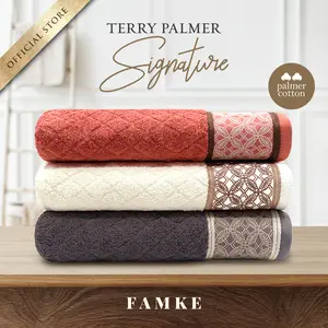Handuk Terry Palmer Signature - Famke - Handuk Mandi 70 x 140cm / Hadiah / Kado Pernikahan / Souvenir / Seserahan / Hampers