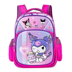 FV BAG#9412 NEW UNISEX 3D KOREAN JAPANESE CARTOON SANRIO DISNEY KUROMI ELSA MARVEL AVENGERS SPIDERMAN ANIME KIDS SCHOOL TRAVEL LAPTOP BAG BACKPACK