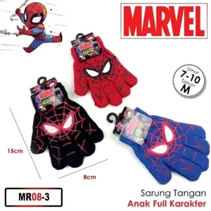 Sarung Tangan Anak Laki Laki Motif Karakter Cowok