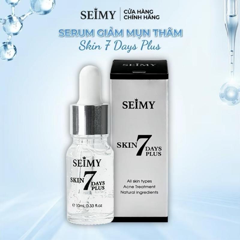  Serum hỗ trợ mụn thâm dưỡng sáng Skin 7 Days 10ml Skincare 