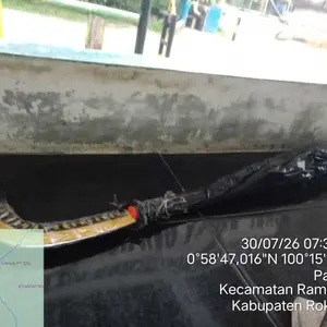 60/80cm Sabit Arit Rumput Baja Asli /Pemangkas Rumput Multifungsi / Sabit Ranting Pohon Sabit Rumput Arit Padi Alat Pembelah Bambu