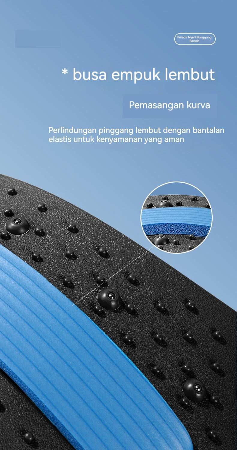 【Bantuan Olahraga】Papan Lumbar, Alat Regangan Lumbar Versi Upgrade | Alat Bantuan Postur Olahraga