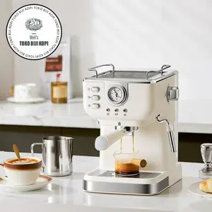 PROMO) OSVO Mesin Kopi Espresso Coffee Maker / Mesin Kopi Otomatis Coffee Maker Frothing 20 Bar 1050W 1.5L - CM3120 - White