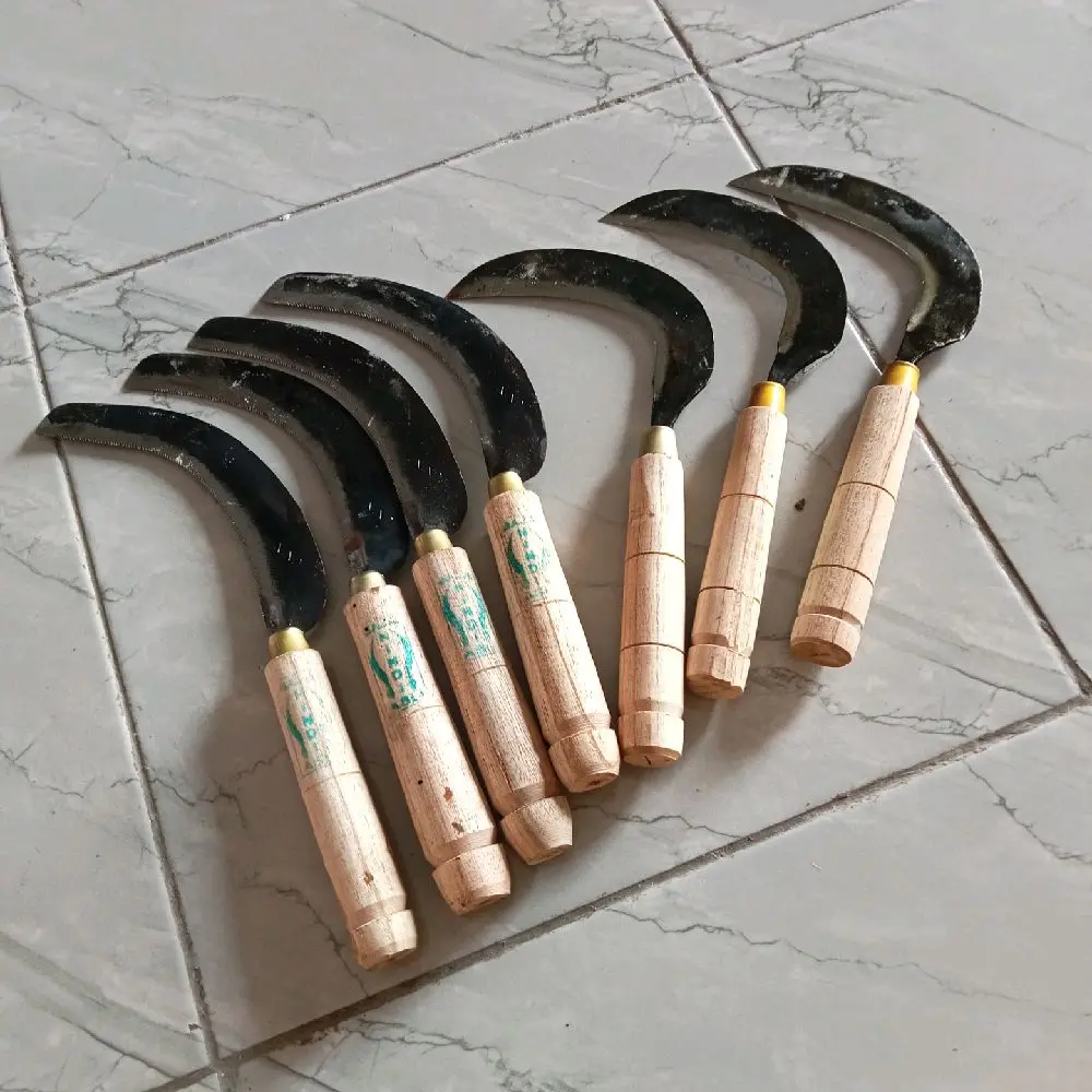 Alat Pertanian untuk Memotong Rumput dan Padi dengan Cepat dan Pisau Arit Unyil Kecil - Tools