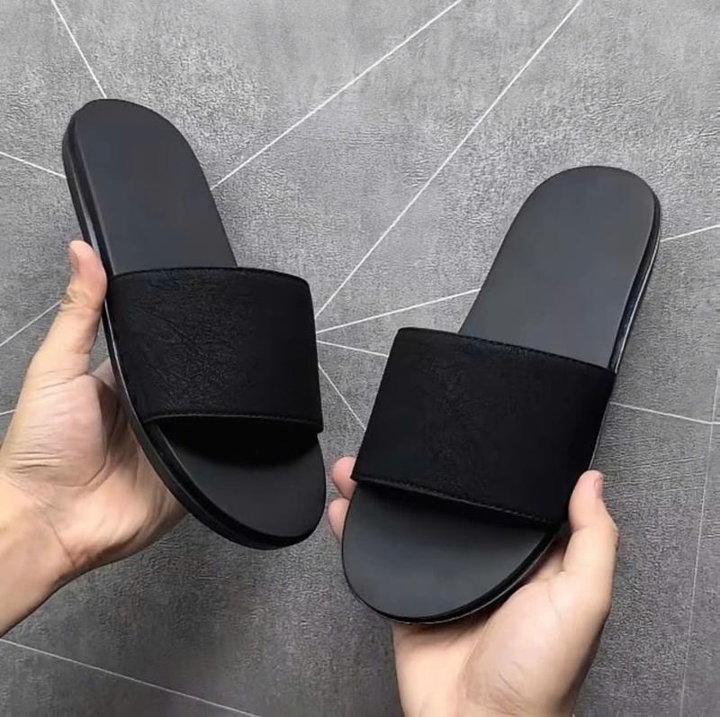 Dép sandal quai ngang nam đế êm kiểu dáng đơn giản dễ dàng phối đồ