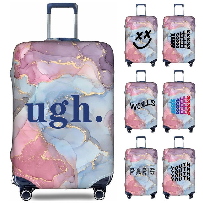 Ready Stock Vỏ bọc hành lý vải co giãn vali bảo vệ hộp đựng hành lý áp dụng cho vali 18-32 inch hộp đựng vali phẩm du lịch tổ chức
