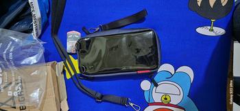 Product Review of Cluth bag megan Abigadu tas hp anti air slingphone waterproof hitam sling pouch pria wanita tas selempang multi pungsi  kedap air pouch handphone phone bag Slingbag from B**a 2