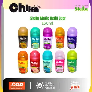 Stella matic refill 160ml (sangat cocok untuk isi ulang alat stella matic dan smartmatic) HARGA KHUSUS ECER