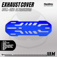 Gambar Hayaidesu Exhaust / Knalpot Cover Aluminium CNC (ROLL) FAZZIO FILANO MIO SOUL GT MIO M3 MIO J - SILVER dari Hayaidesu Indonesia Kab. Tangerang 5 Tokopedia