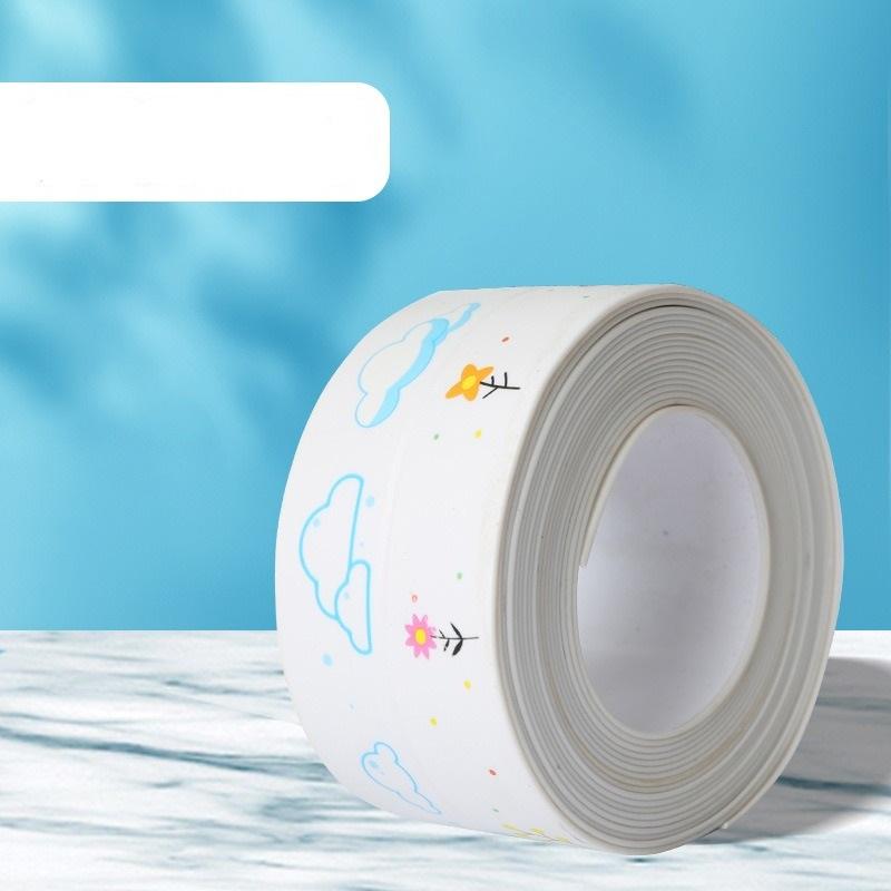 Băng Dính Caulk, Băng Dính Dải Niêm Phong Caulk, Cuộn PVC, Tự Dính, Chống Thấm Nước, Che Phủ Các Viền Của Bồn Tắm Hoặc Bồn Rửa, Thích Hợp Cho Phòng Tắm Và Nhà Bếp 4