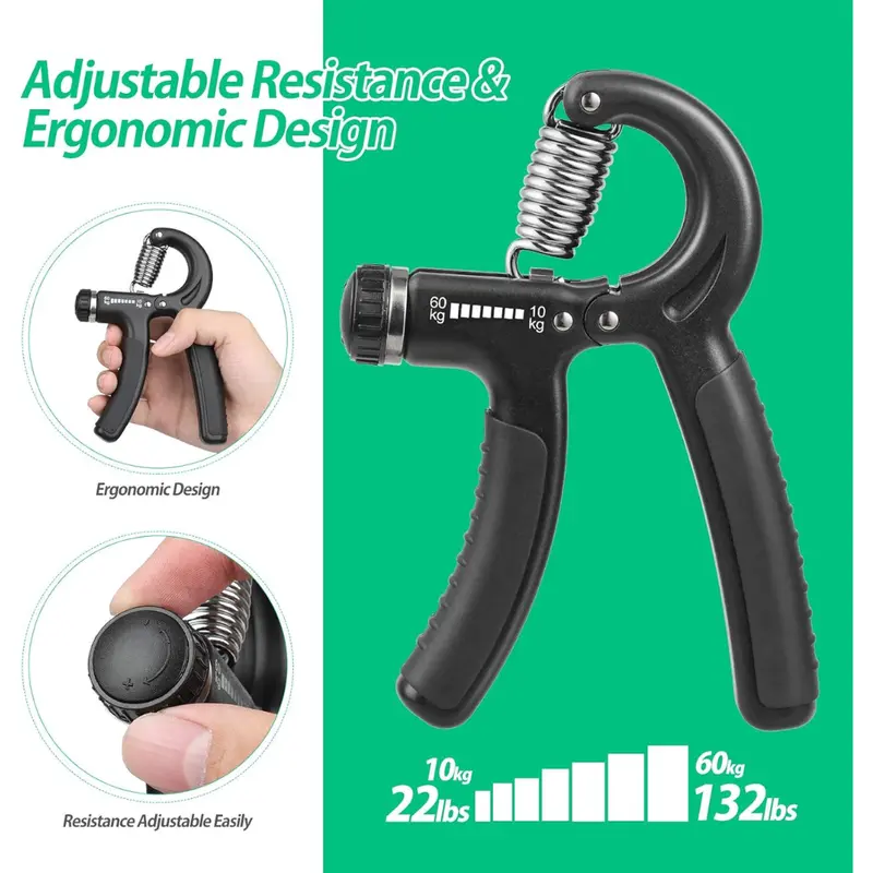 SAEID - Alat Pelatih Otot Lengan Olahraga Fitness Pembesar Otot Tangan Hand Grip 3