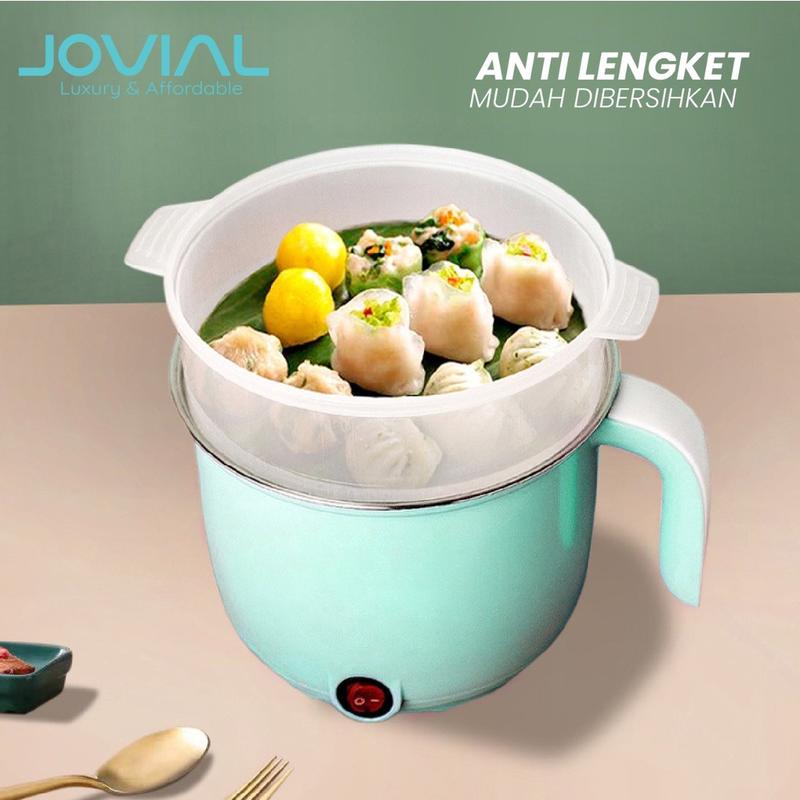 Product Introduction of Jovial Bundling Panci Listrik SNI + Portable Electric Cooker Frying Pan 26