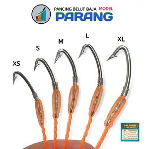 Pancing Belut Model Prang Bahan Baja Tahan Karat Kuat Urek Belut Sawah Anti Mocel