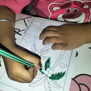 25/50 Lembar kertas mewarnai anak kertas gambar anak ukuran kertas a5