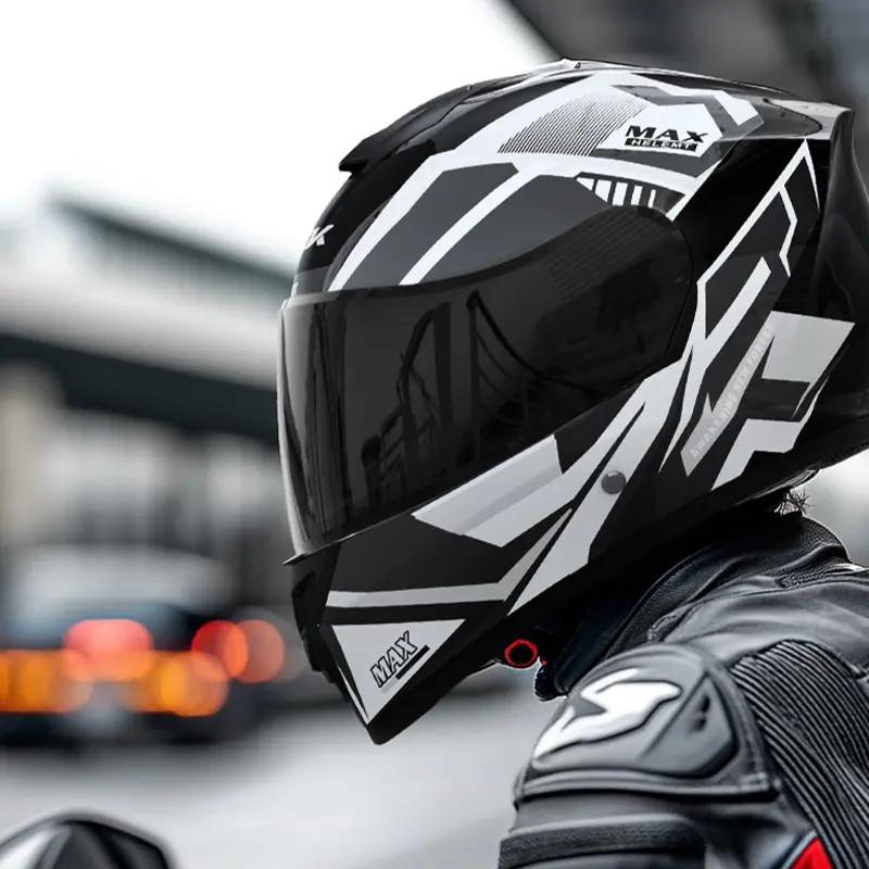 3d skull motorcycle helmet dot Hot Leathers HLD1001 'Flat Black' Motorcycle DOT Skull Cap Helmet main image 0