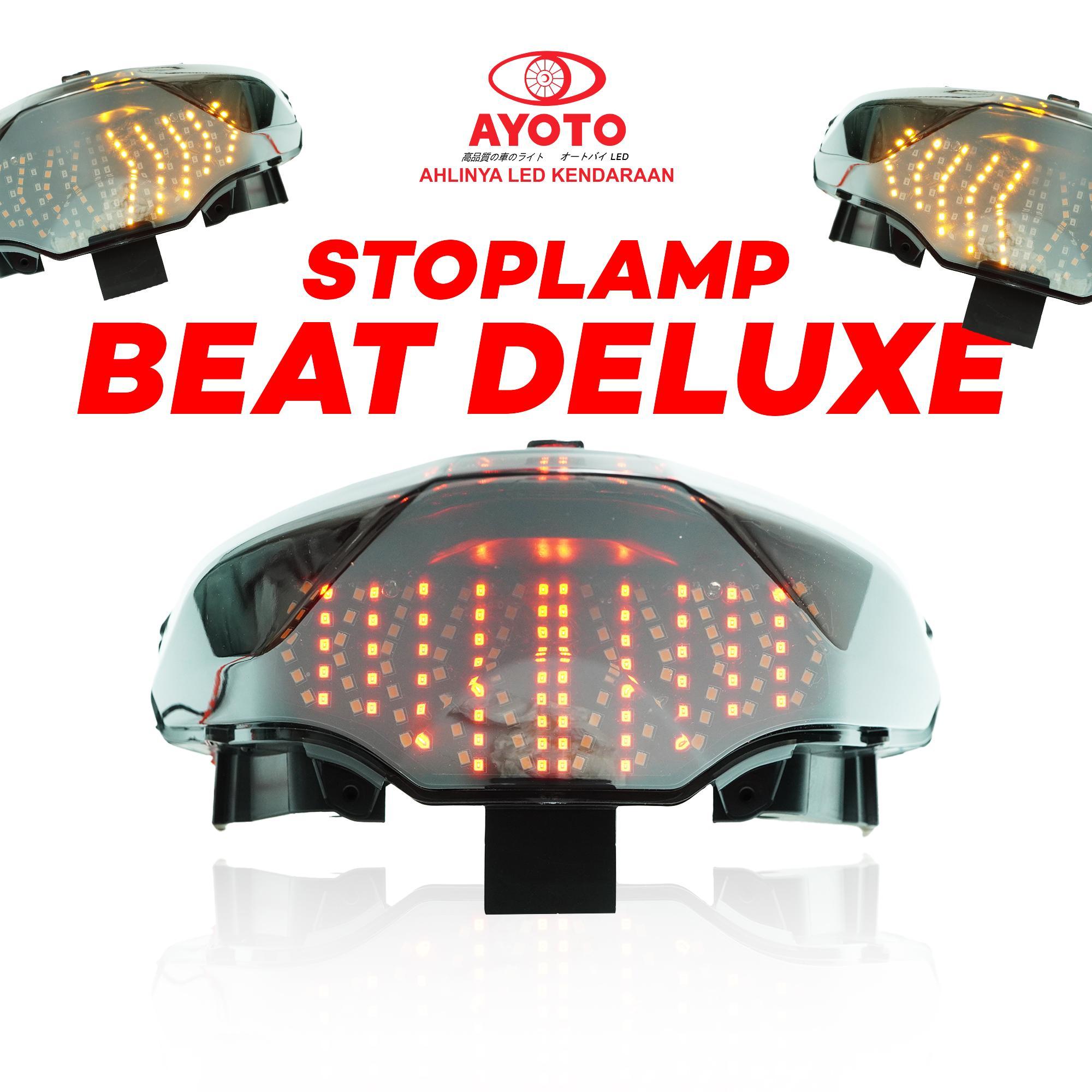 (BD) AYOTO Stoplamp Crystal RGB Full Set Running Motor Vario Beat FI/ESP & Deluxe LED Kualitas Tinggi Plug and Play 10 Mode Standby (BD) AYOTO Stoplamp Crystal RGB Full Set Running Motor Vario Beat FI/ESP & Deluxe LED Kualitas Tinggi Plug and Play 10 Mode Standby