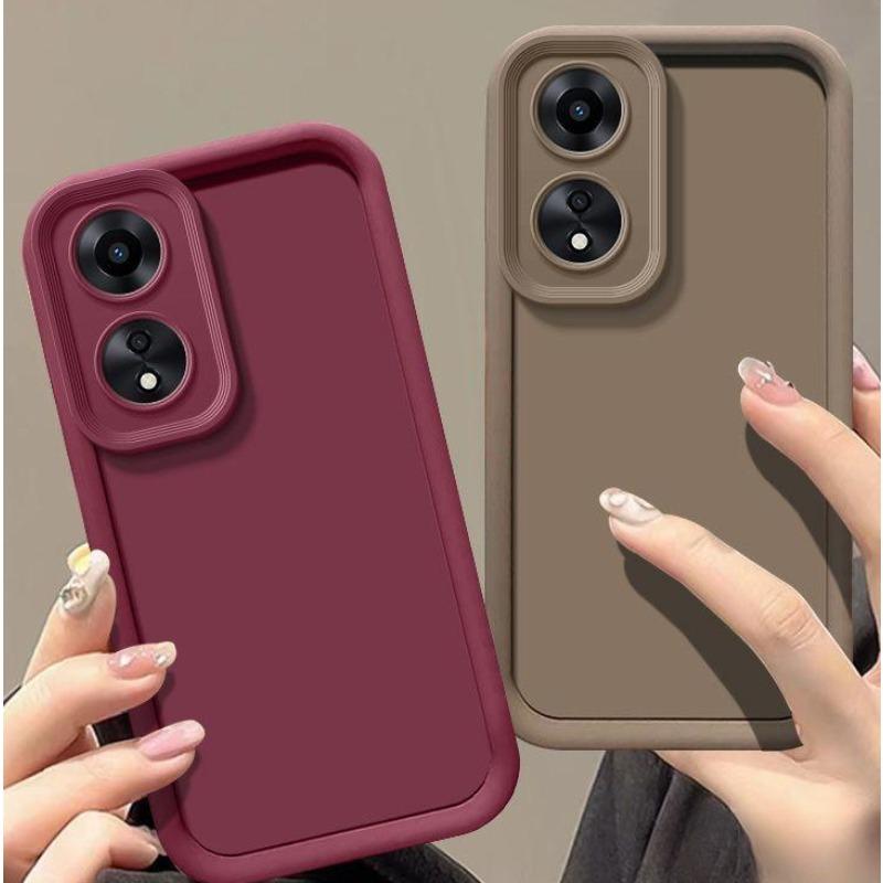 Ốp lưng cho Oppo A18, A38, A98, A78, A58, A17, A17K, Reno 8T, 4G, 5G, A77S, A77, A57, 4G, F11 Pro, A96, A76, TPU, mới, thời trang và đơn giản, ốp điện thoại