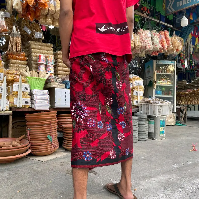 SARUNG MARLENA MADURA/SARUNG WANITA/SARUNG PRIA KHAS MADURA (SUDAH. DI JAHIT) Muslim 2