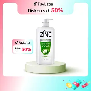 Zinc Shampoo Refreshing Cool Botol 450ml